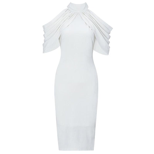 Amara White Evening Dress