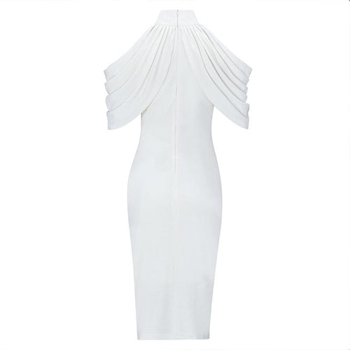 Amara White Evening Dress